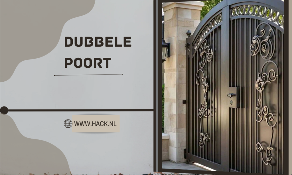 dubbele poort