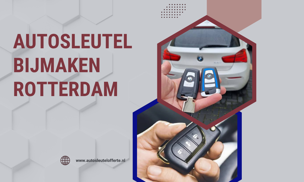 Autosleutel bijmaken Rotterdam: zo voorkomt u stilstand en onnodige stress