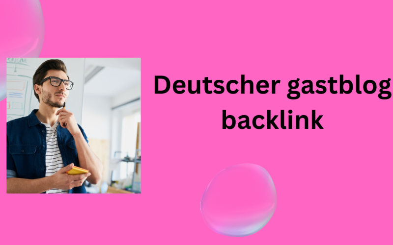Deutscher gastblog backlink